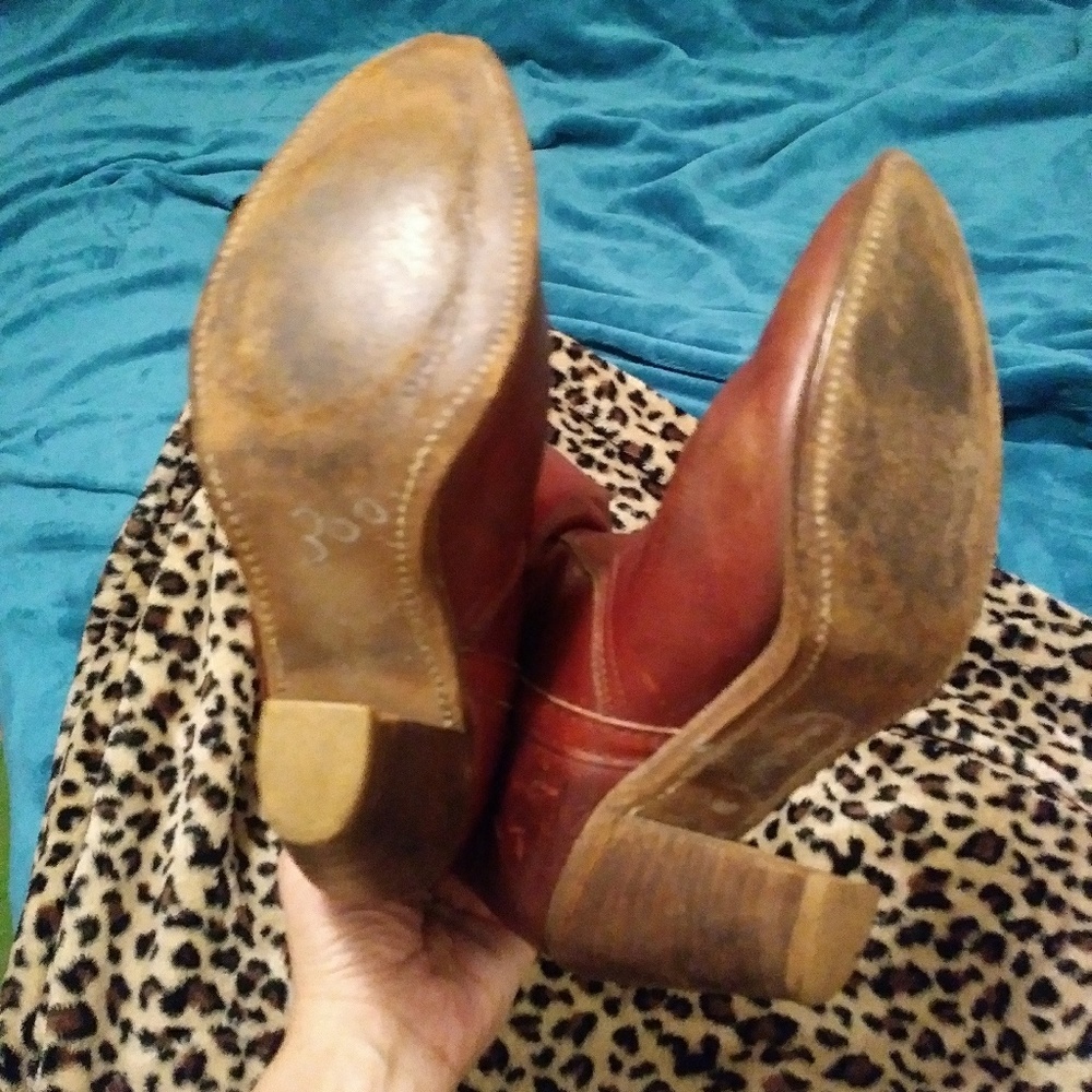 Frye Leather high boots